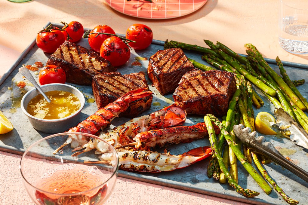 surf and turf - recipe development and food styling by toronto recipe developer and food stylist, Annabelle Waugh