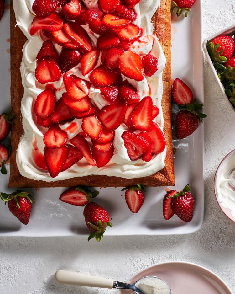 strawberry shortcake - food styling by Toronto food stylist, Annabelle Waugh