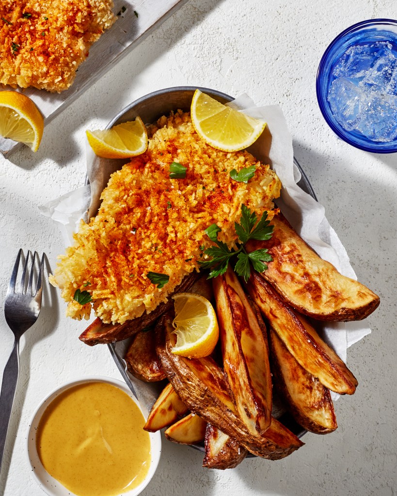 Fish and chips - recipe development and food styling by toronto recipe developer and food stylist, Annabelle Waugh