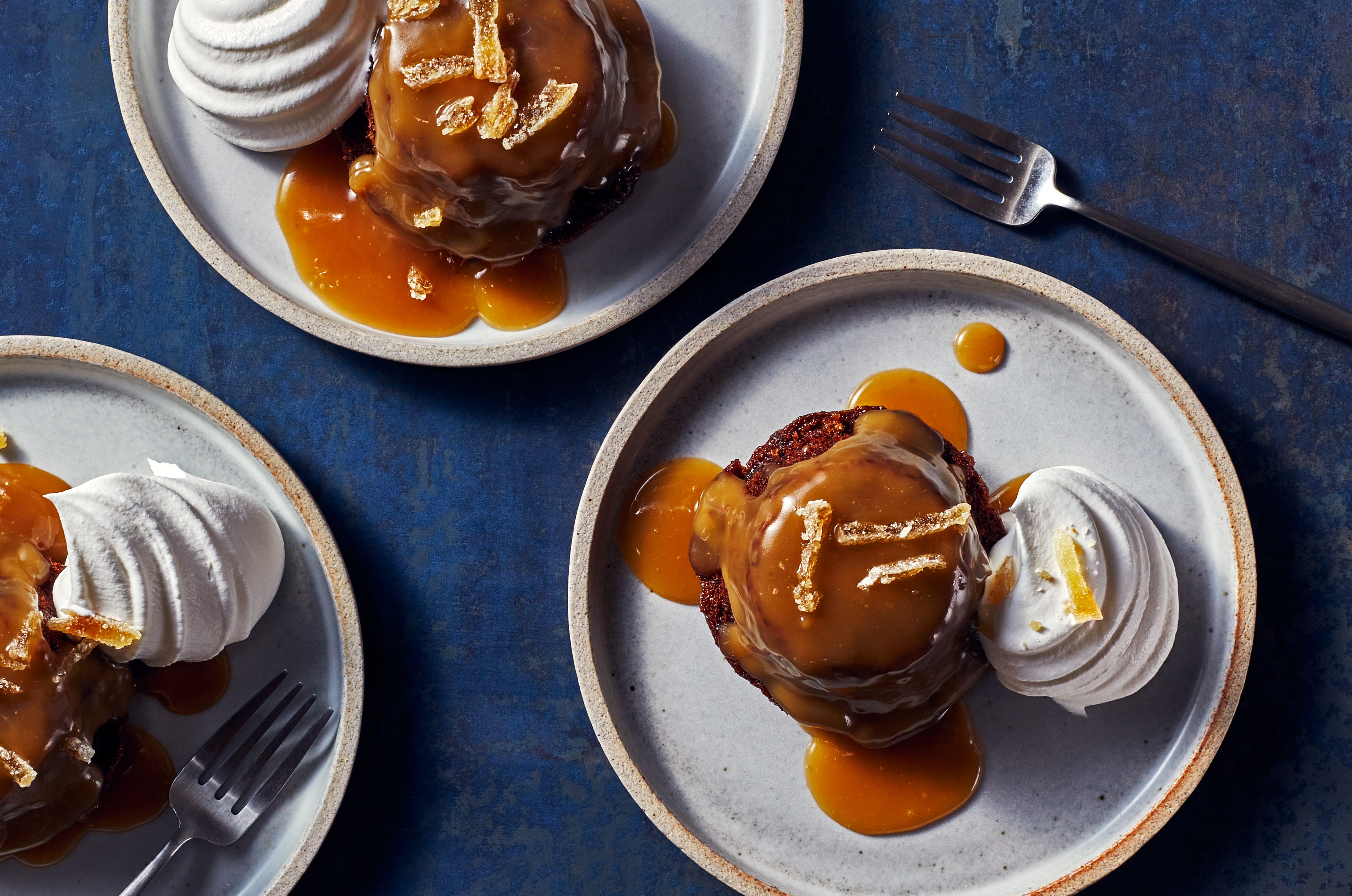 sticky toffee puddings - food styling by toronto recipe developer and food stylist, Annabelle Waugh